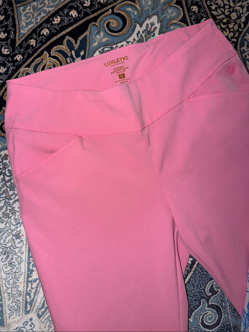 Lilly Pulitzer luxletic pants size 12 two pairs - Picture 2 of 3